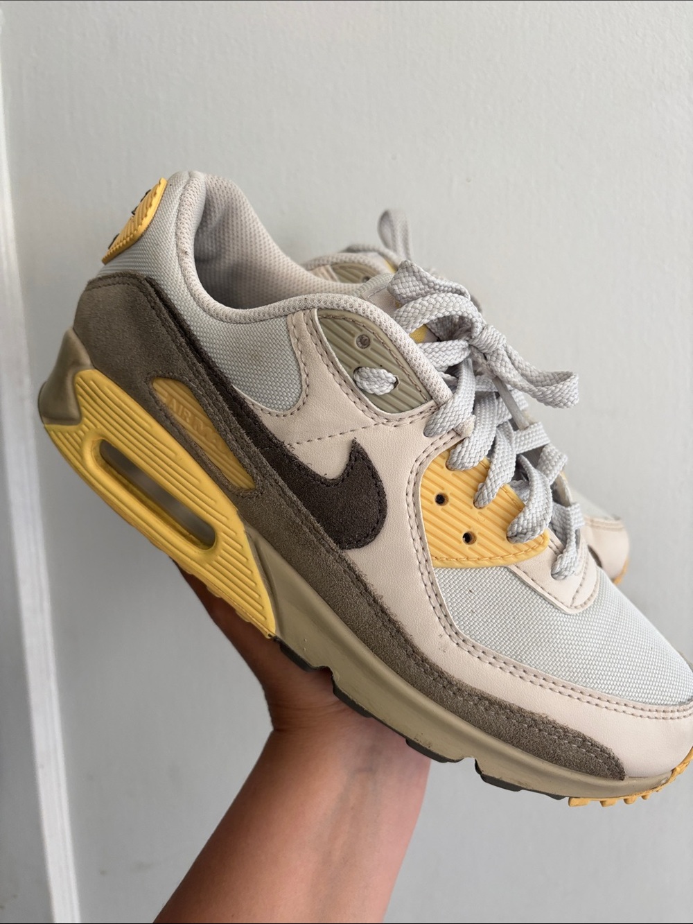 Nike Air Max Women’s Sneakers in Cream, Yellow & Brown